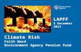 Climate Risk Faith Ward Environment Agency Pension Fund LAPFF 5 December 2013.