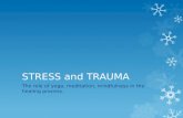 STRESS and TRAUMA The role of yoga, meditation, mindfulness in the healing process.