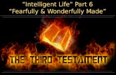 “Intelligent Life” Part 6 “Fearfully & Wonderfully Made”