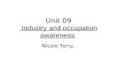 Unit 09 Industry and occupation awareness Nicole Terry.