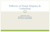 FRANK NTI REBECCA MANES DUSTIN SHEARER Effects of Food Stigma & Labeling.