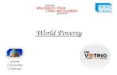 Global Citizenship Challenge World Poverty. What words do you immediately think of when someone says ‘poverty’? Are there different types of poverty?
