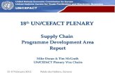 UN Economic Commission for Europe 18 th UN/CEFACT PLENARY Supply Chain Programme Development Area Report Mike Doran & Tim McGrath UN/CEFACT Plenary Vice.