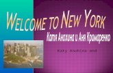 Katy Anohina and.  The USA- The Official name of America is the USA ( the United States of America). The country consist of fifty states. New York (NY)