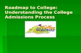Roadmap to College: Understanding the College Admissions Process.