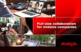 © 2013 Avaya Inc. All rights reserved. 1. 2 Avaya UC Collaboration Solution A complete solution for midsize companies Mobility Video SecurityNetworking.