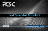 Next Generation Security Solutions Next Generation Controllers January 2013.