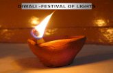 DIWALI –FESTIVAL OF LIGHTS. Before Diwali Hindus send cards to their friends and family.