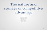 The nature and sources of competitive advantage Jacqueline Torres Gabriela Cabelo Olivia Garcia Ramon Flores Carly Pyle.
