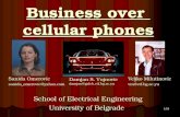 1/55 Sanida Omerovic Veljko Milutinovic sanida_omerovic@yahoo.com vm@etf.bg.ac.yu Business over cellular phones School of Electrical Engineering University.