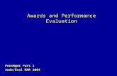 Awards and Performance Evaluation PersMgmt Part 1 Awds/Eval MAR 2004.