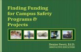 Finding Funding for Campus Safety Programs & Projects Denise Swett, Ed.D. INNOVATIVE EDUCATORS.