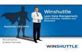 1 Copyright Winshuttle 2014 Winshuttle Lean Data Management:Lean Data Management: Data Collection, Validation and MovementData Collection, Validation and.