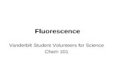 Fluorescence Vanderbilt Student Volunteers for Science Chem 101.