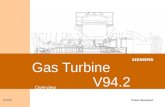 Power Generation 11/2002 Gas Turbine V94.2 Overview.