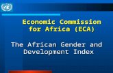 Economic Commission for Africa (ECA) The African Gender and Development Index.