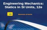 Moments of Inertia 10 Engineering Mechanics: Statics in SI Units, 12e Copyright © 2010 Pearson Education South Asia Pte Ltd.