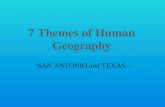 -SAN ANTONIO and TEXAS -. 1.Geography: Nature and Perspective Key Concepts –Location, Space, Place, Pattern, Regionalization and Globalization Key Skills.