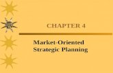 CHAPTER 4 Market-Oriented Strategic Planning. PERSPECTIVES OF THE FIRM  Objective of the firm is to:  Maximize profits - Economist  Maximize shareholder.