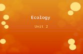 Ecology Unit 2. DateEntry 5  Define Ecology (Look back at Unit 1 if you need help) Pick a environment.