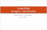 Baseline Findings Jan 2011 VimoSEWA Arogya Sanshodan.