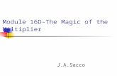 Module 16D-The Magic of the Multiplier J.A.Sacco.