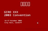 S:\06 Professional Bodies\Institute of Actuaries\Seminars-Conferences\GIRO XXX Cardiff\JC-European Motor Ins Market.ppt  GIRO XXX 2003 Convention.