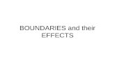 BOUNDARIES and their EFFECTS. Frontier or boundary? Frontier: a zone where no state exercises complete political control. A tangible geographic areas,