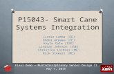 P15043- Smart Cane Systems Integration Final Demo – Multidisciplinary Senior Design II May 7, 2015 Justin LaMar (EE) Emeka Akpaka (EE) Kayla Cole (ISE)