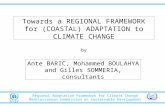 Regional Adaptation Framework for Climate Change Mediterranean Commission on Sustainable Development Towards a REGIONAL FRAMEWORK for (COASTAL) ADAPTATION.