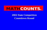 MATHCOUNTS  2002 State Competition Countdown Round