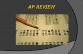 AP REVIEW. Today’s Class  Announcements: MANDATORY AP ASSEMBLY NEXT WEEK DURING CONFERENCE PERIOD IN THE AUDITORIUM: ○ Monday, April 20 Freshmen & Sophomores: