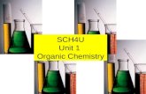 SCH4U Unit 1 Organic Chemistry. Organic Chemistry Definition: the chemistry of carbon compounds Must contain carbon, may be in covalent combination with.