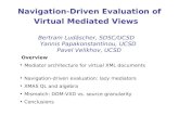 Navigation-Driven Evaluation of Virtual Mediated Views Bertram Ludäscher, SDSC/UCSD Yannis Papakonstantinou, UCSD Pavel Velikhov, UCSD Overview Mediator.