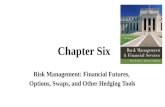 Chapter Six Risk Management: Financial Futures, Options, Swaps, and Other Hedging Tools.