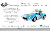 Putting Customers in the Driver’s Seat! Shaping Loads through Inverted Block Rates APPA Business & Financial Conference September 24, 2007 Austin, Texas.