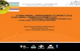 29, 30 and 31 OCTOBER | 1 NOVEMBER 2013 FOZ DE IGUAZÚ | PARANÁ | BRAZIL DIALOGUE BETWEEN TERRITORIES: NEW INSIGHTS ON LOCAL ECONOMIC DEVELOPMENT.