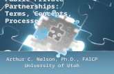 Public-Private Partnerships: Terms, Concepts, Processes Arthur C. Nelson, Ph.D., FAICP University of Utah Arthur C. Nelson, Ph.D., FAICP University of.