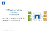 VMware View built on FlexPod Flexible IT Infrastructure for Desktop Virtualization.