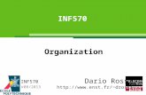 INF570 dario.rossi Organization INF570 v 08/2013 Dario Rossi drossi.