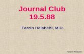 Farzin Halabchi Journal Club 19.5.88 Farzin Halabchi, M.D.