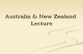 Australia & New Zealand Lecture. Captain James Cook discovered Australia in 1770. He was sent to discover the huge land that many people believed was.