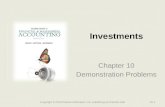 Chapter 10 Demonstration Problems Investments Copyright © 2014 Pearson Education, Inc. publishing as Prentice Hall10-1.