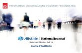 THE STRATEGIC COMMUNICATIONS DIVISION OF FTI CONSULTING Heartland Monitor Poll IX.
