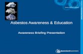 Asbestos Awareness & Education Awareness Briefing Presentation.