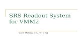 SRS Readout System for VMM2 Sorin Martoiu, IFIN-HH (RO)