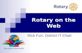 Rotary on the Web Rick Furr, District IT Chair. District 7570 DTTS Materials Pull-down “Committees” “Committees & Downloads” ‘Training - DTTS 2014-2015”