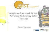 A software framework for the Advanced Technology Solar Telescope Steve Wampler.
