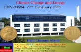 1 Hard Choices Ahead Climate Change and Energy ENV-M594 : 27 th February 2009 N.K. Tovey ( 杜伟贤 ) M.A, PhD, CEng, MICE, CEnv Н.К.Тови М.А., д-р технических.
