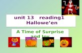 unit 13 reading1 Hallowe’en A Time of Surprise and Joy.